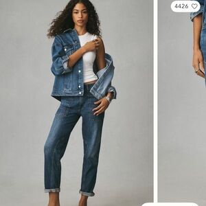 Pilcro Anthropologie Boyfriend Jeans in Boracay Wash